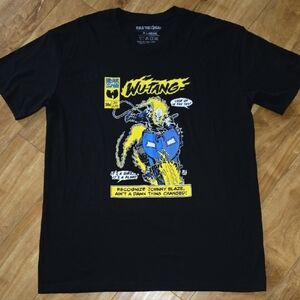 Limited Edition Wu Comics Ghost Rider T-Shirt Deadstock